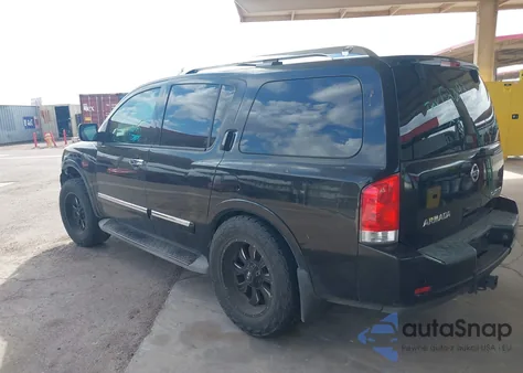 2011 Nissan Armada Platinum from USA, damaged, VIN 5N1AA0ND1BN622931